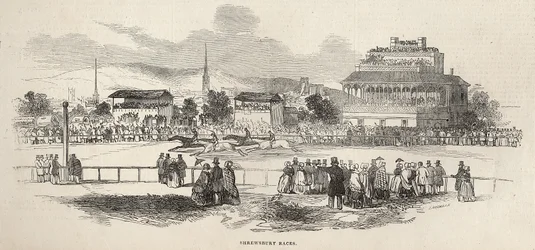 Shrewsbury Races, z „The Illustrated London News”, 24 maja 1845 r.